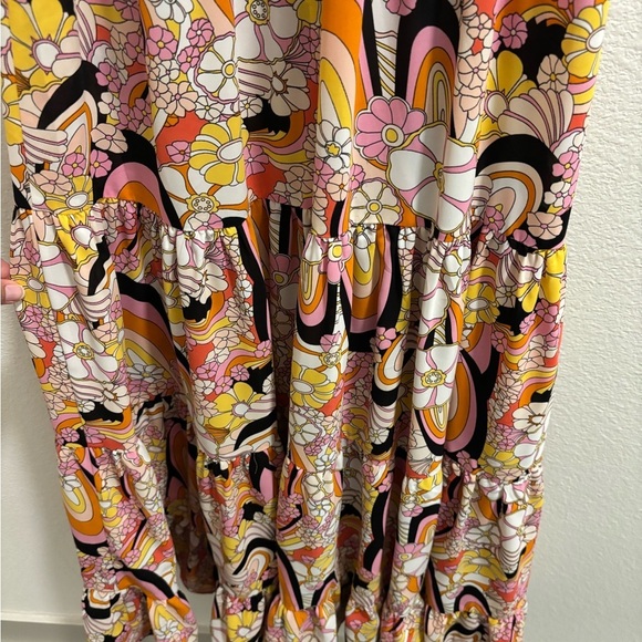 NWT Pinch Brynnah Funky Floral, Maxi Black Multi // size S - Picture 8 of 8